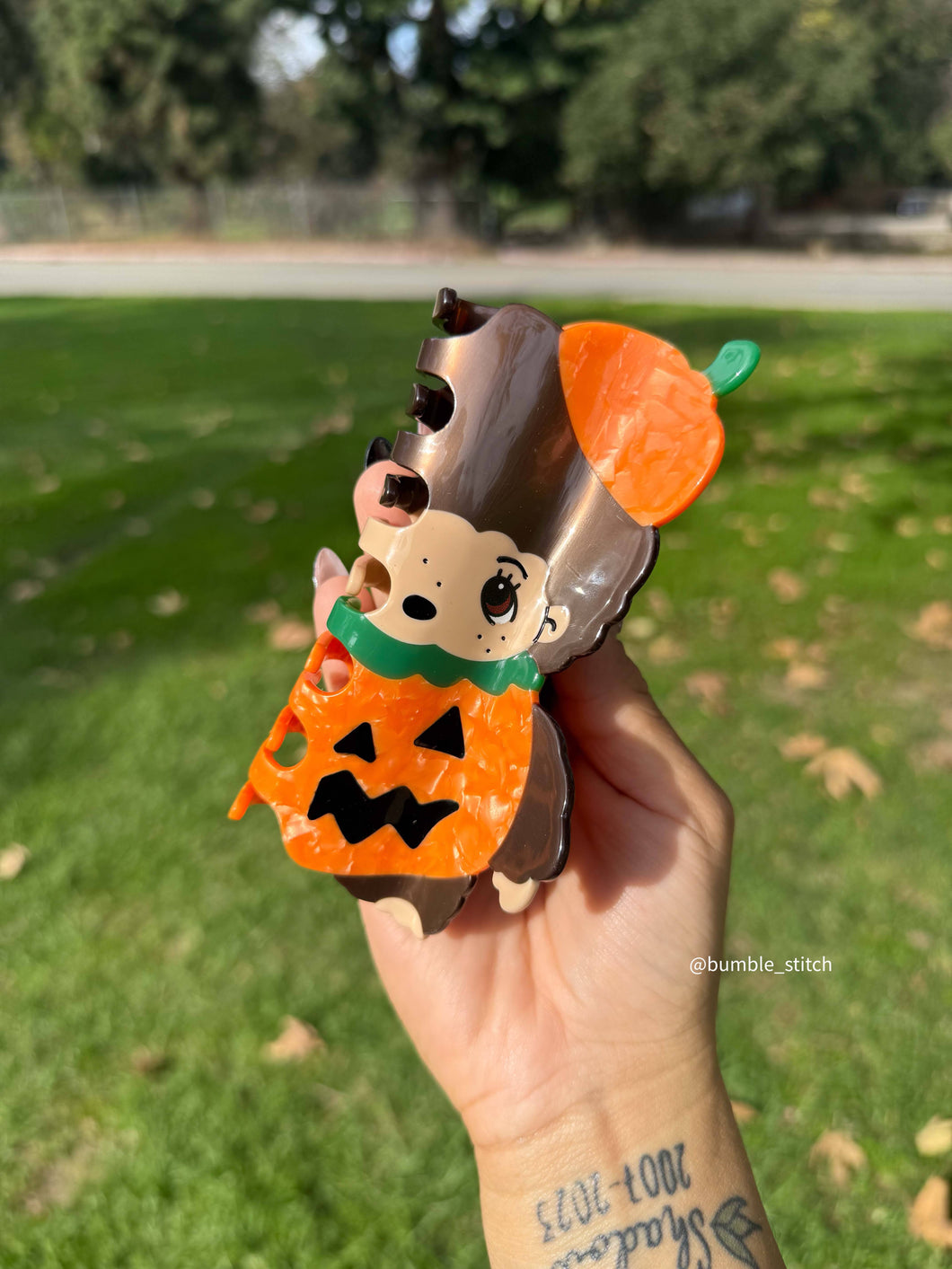 Baby Pumpkin Hair Claw *November Preorder*